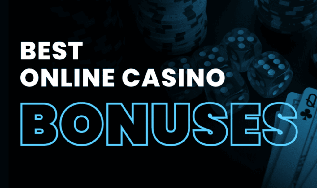 Best online casino bonuses text.